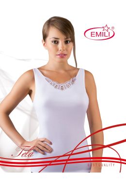 Női alsóing Emili Tela 2XL-3XL fehér