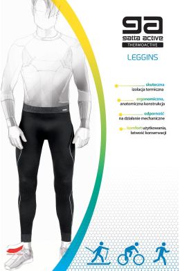 Férfi leggings Gatta 44017 Blanc Basic Thermoactive