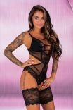 Body Hawain Black Collection LivCo Corsetti Fashion