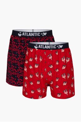 2 PACK férfi rövidnadrág Atlantic 2GMB-003