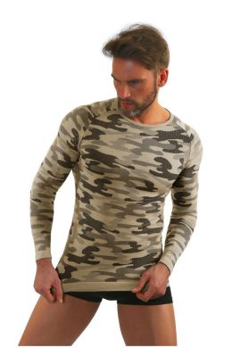 Férfi póló Sesto Senso P1034 Thermoactive Military Style Men