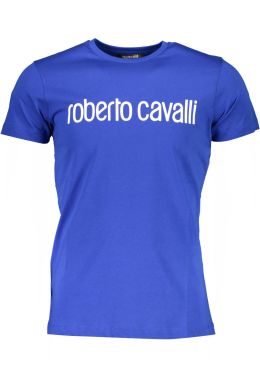 ROBERTO CAVALLI Férfi póló kék