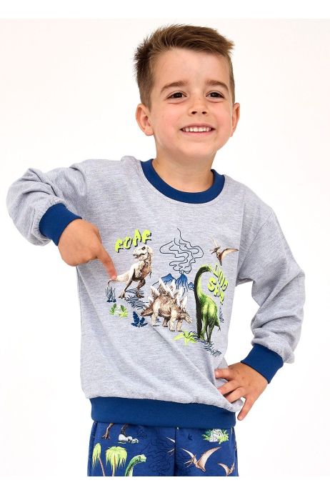 Fiú pizsama CornetteKids Boy 593/163 Dinosaur 86-128