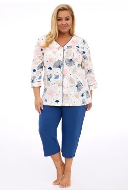 Női pizsama Cornette 842/394 Tess 3XL-5XL