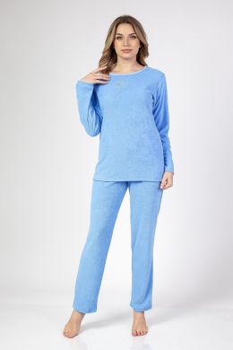 Meleg női pizsama Regina 677 Frotte 2XL-3XL