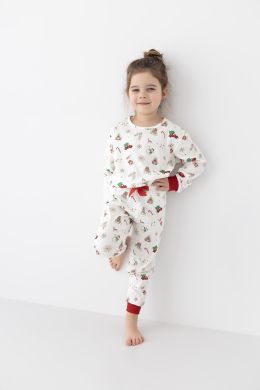 Gyerek pizsama Sensis Kids Maurice/Samantha Christmas 110-128