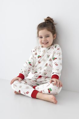 Gyerek pizsama Sensis Kids Maurice/Samantha Christmas 134-152